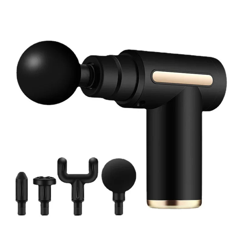 Pistolet de massage portable pour fascias 2027, mini appareil léger et réglable pour massage des tissus profonds, vitesse réglable, pour tout le corps