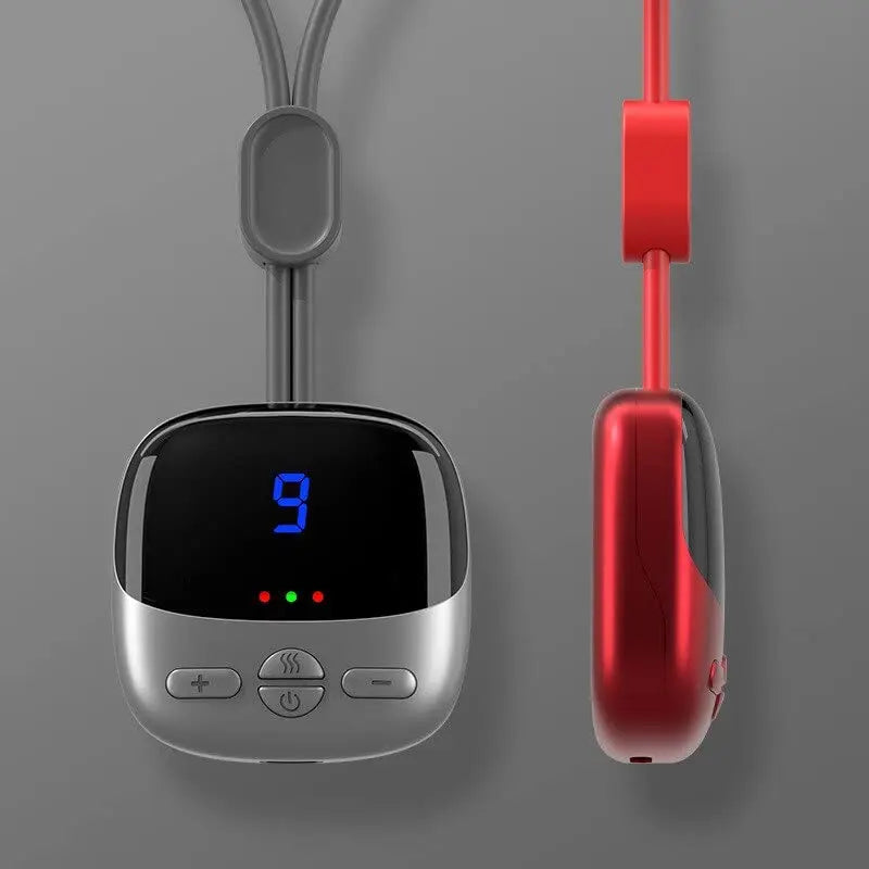 Masseur Cervical Intelligent – TENS/EMS, Chauffant et Portable