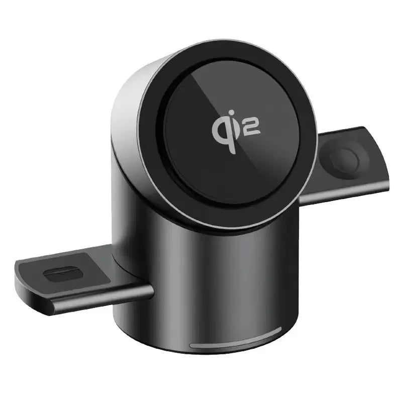 Chargeur sans fil magnétique tactile Android, iPhone, iWatch, Airpods, station de charge rapide