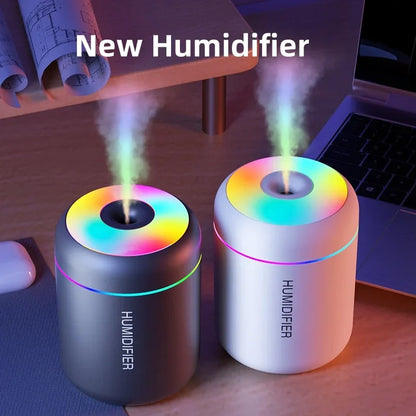 Mini humidificateur d'air 180 ml, diffuseur d'arômes électrique USB