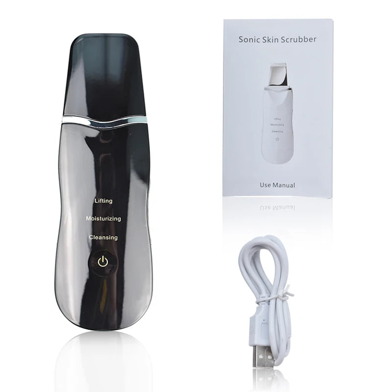 Appareil de Nettoyage Visage Ultrason – Anti-Points Noirs & Anti-Rides