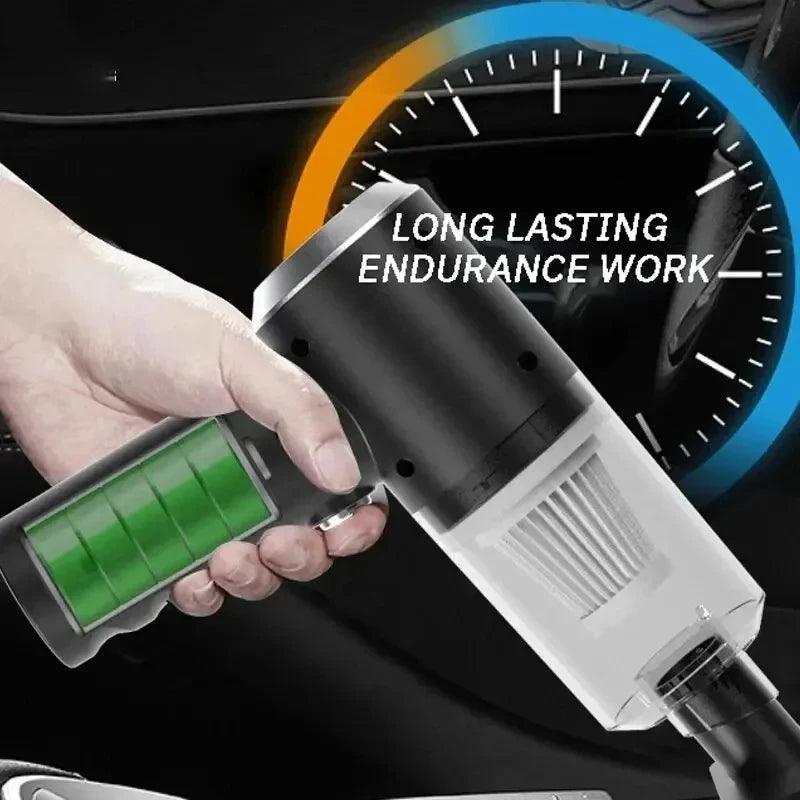Xiaomi Aspirateur de voiture sans fil 2900000PA 120W Super puissant 3 en 1 humide et sec double usage portable