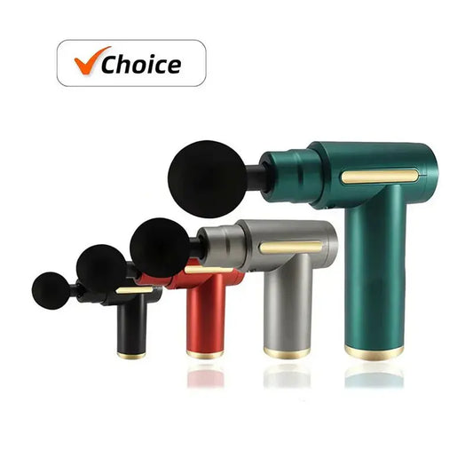 Pistolet de massage portable pour fascias 2027, mini appareil léger et réglable pour massage des tissus profonds, vitesse réglable, pour tout le corps