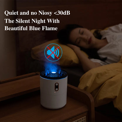 Diffuseur Flamme Volcan – Humidificateur et Parfum d’Ambiance