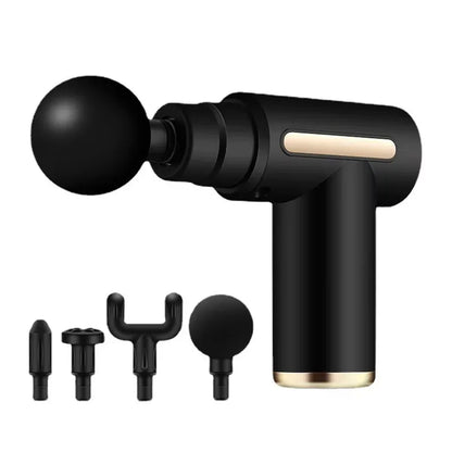 Pistolet de massage portable pour fascias 2027, mini appareil léger et réglable pour massage des tissus profonds, vitesse réglable, pour tout le corps