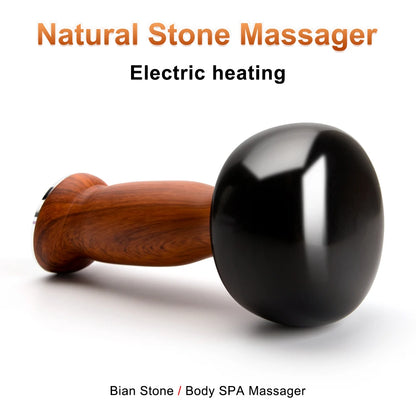 Appareil de Massage Chauffant Guasha – Sans Fil pour Dos, Cou et SPA Thérapie