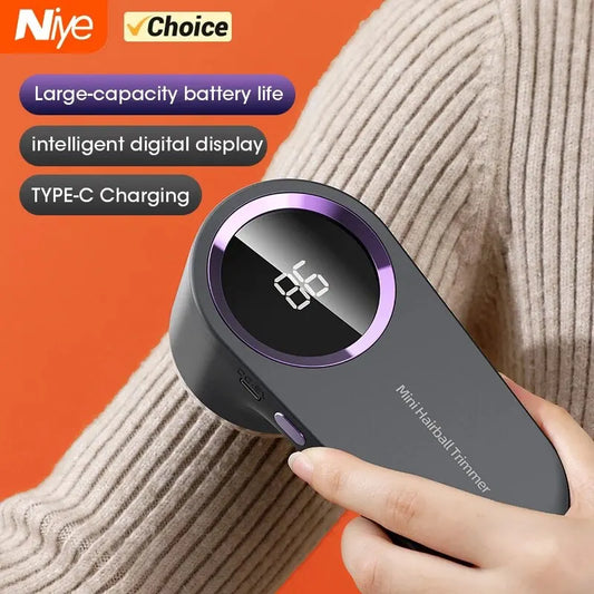 Rasoir anti-peluches pour vêtements, appareil électrique numérique à LED, rechargeable par USB, pour pulls et tissus, livraison directe