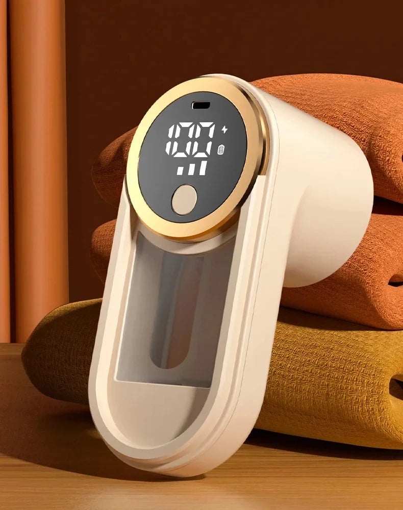 Rasoir anti-peluches électrique portable pour vêtements, écran LED, rechargeable, pour vêtements et tissus