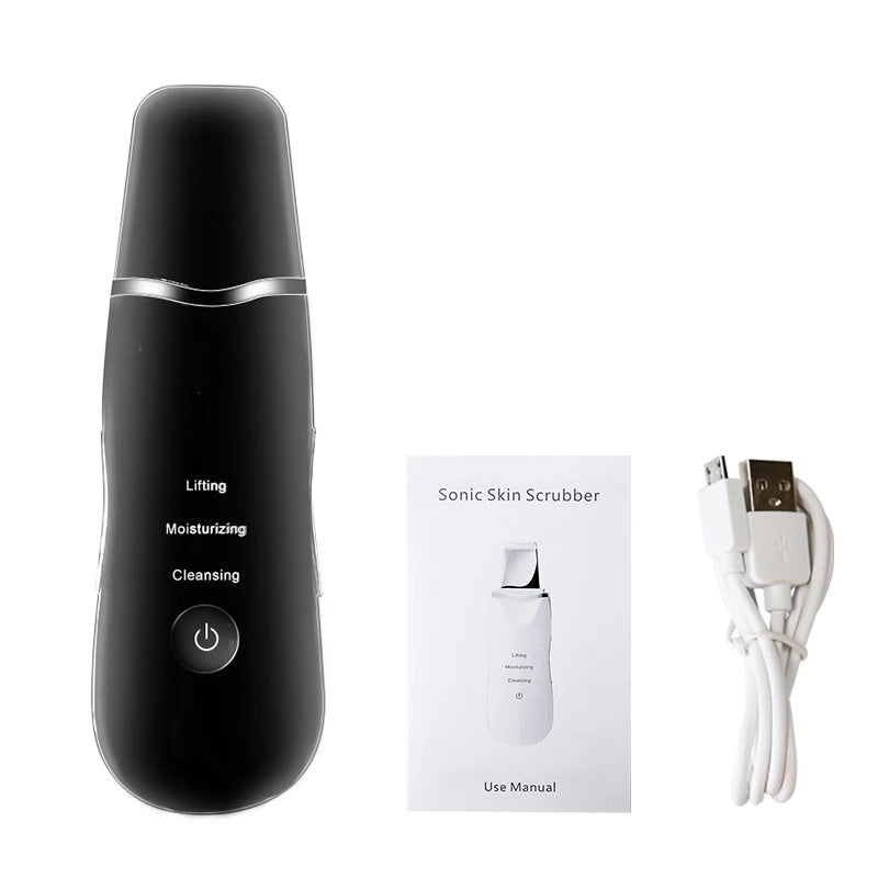 Appareil de Nettoyage Visage Ultrason – Anti-Points Noirs & Anti-Rides
