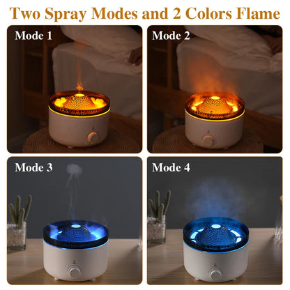 Diffuseur Flamme Volcan – Humidificateur et Parfum d’Ambiance