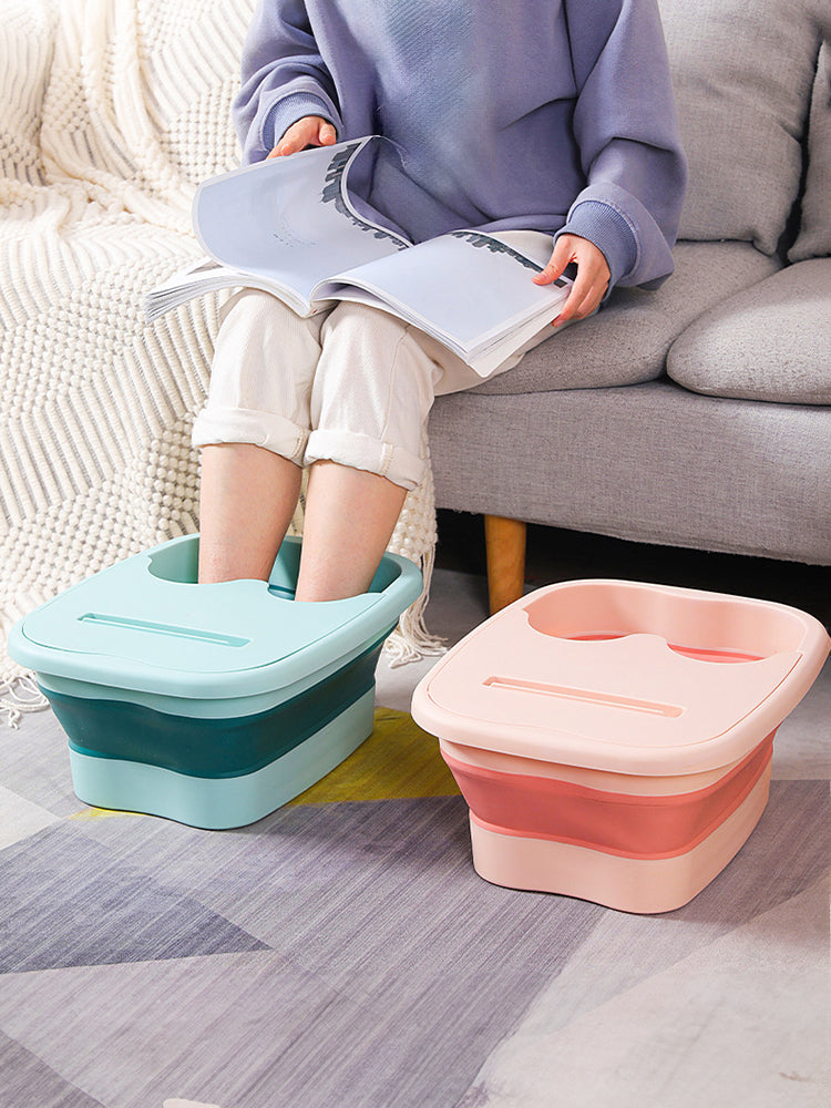 Bain de Pieds Pliable – Bassin de Massage et Spa à Domicile