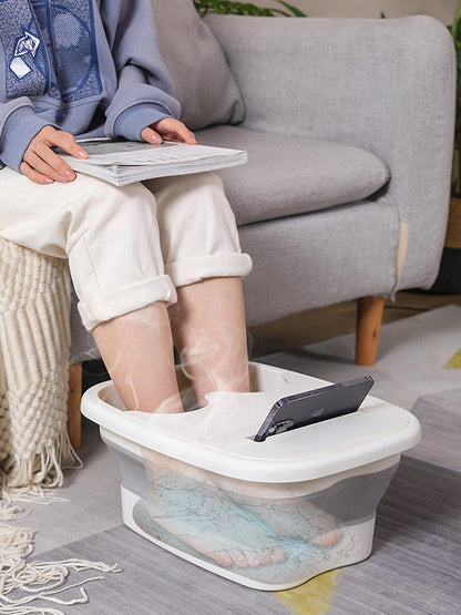 Bain de Pieds Pliable – Bassin de Massage et Spa à Domicile