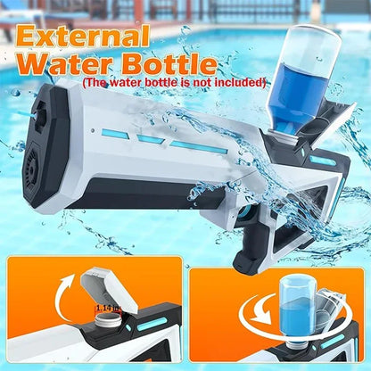 Pistolets à eau électriques pour adultes, puissants, à aspiration automatique, jouet de plage pour l'été et l'extérieur, cadeau pour garçons et enfants