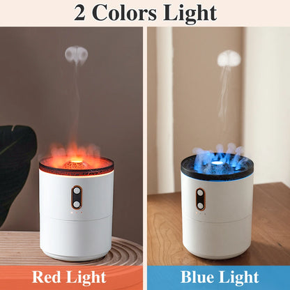 Diffuseur Flamme Volcan – Humidificateur et Parfum d’Ambiance