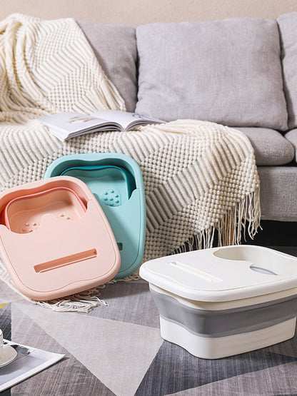 Bain de Pieds Pliable – Bassin de Massage et Spa à Domicile