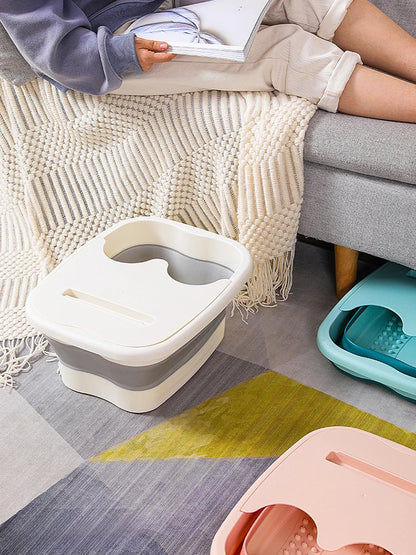 Bain de Pieds Pliable – Bassin de Massage et Spa à Domicile