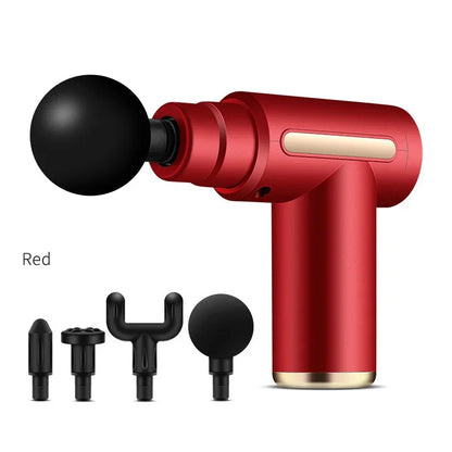 Pistolet de massage portable pour fascias 2027, mini appareil léger et réglable pour massage des tissus profonds, vitesse réglable, pour tout le corps