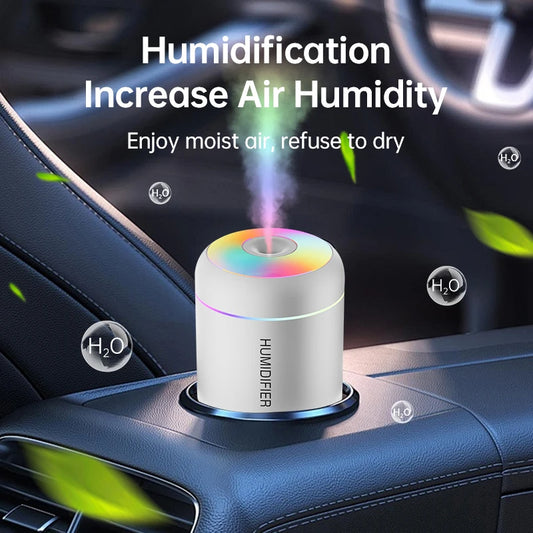 Mini humidificateur d'air 180 ml, diffuseur d'arômes électrique USB