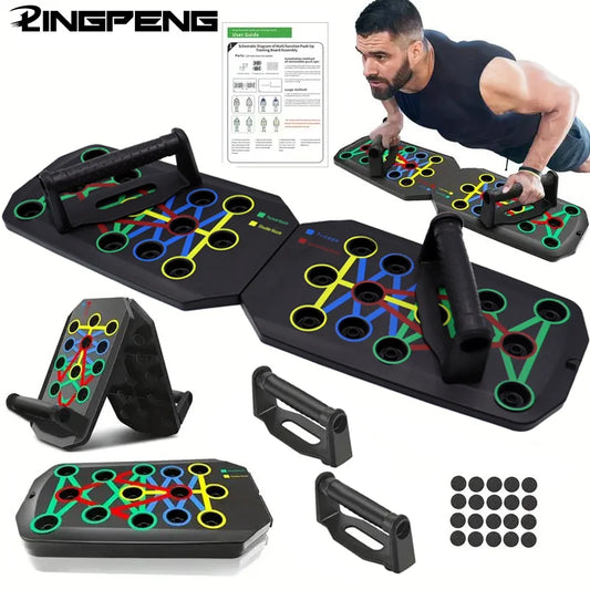 Folding Push-up Board Support Muscle Exercise Multifunctional Table Portable Fitness Equipment Abdominal Enhancement Support