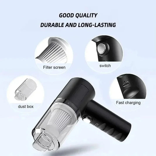 Xiaomi Aspirateur de voiture sans fil 2900000PA 120W Super puissant 3 en 1 humide et sec double usage portable