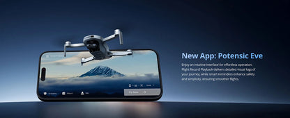 Drone à cardan 3 axes Potensic ATOM 2, vidéo 4K HDR, photo 8K