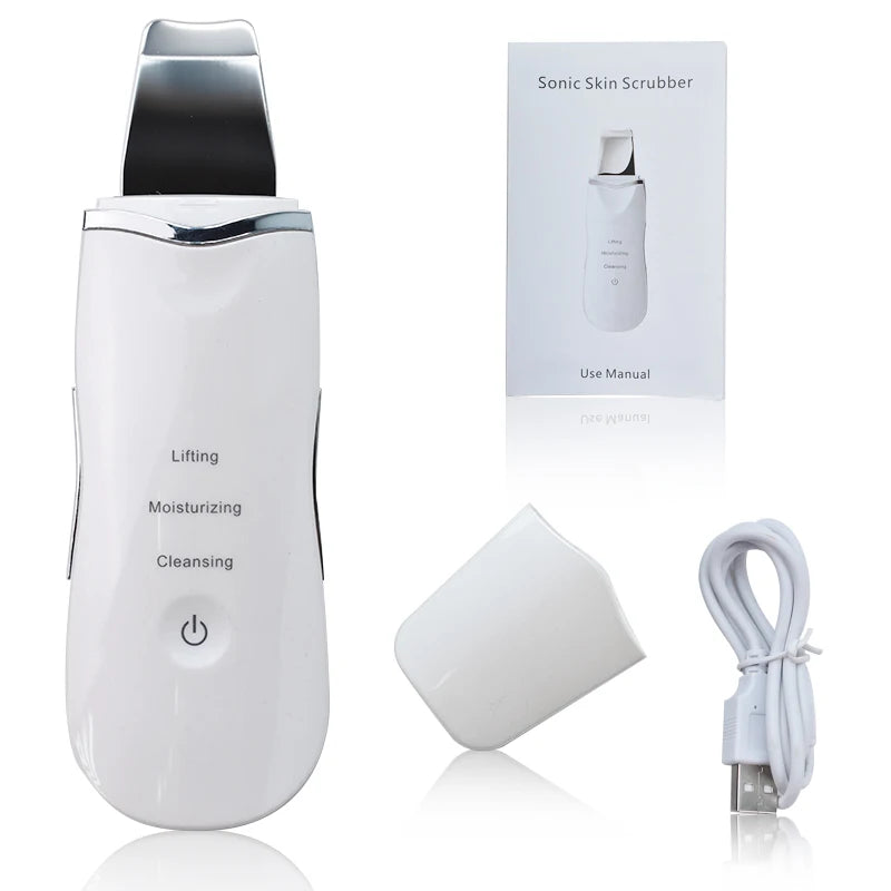 Appareil de Nettoyage Visage Ultrason – Anti-Points Noirs & Anti-Rides