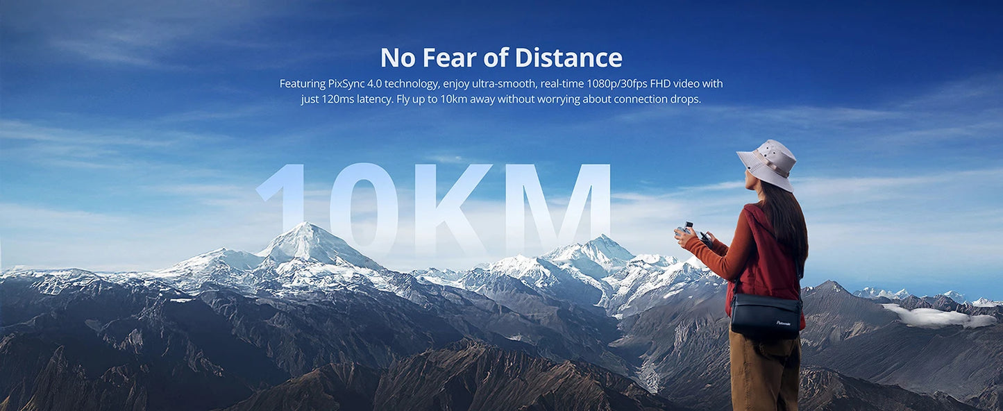 Drone à cardan 3 axes Potensic ATOM 2, vidéo 4K HDR, photo 8K