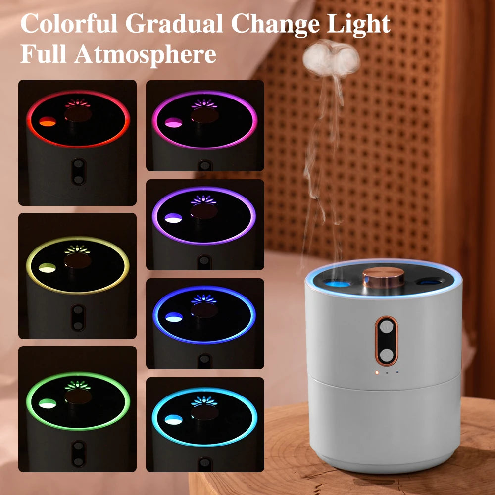 Diffuseur Flamme Volcan – Humidificateur et Parfum d’Ambiance
