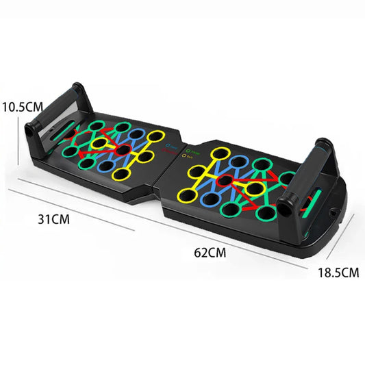 Folding Push-up Board Support Muscle Exercise Multifunctional Table Portable Fitness Equipment Abdominal Enhancement Support
