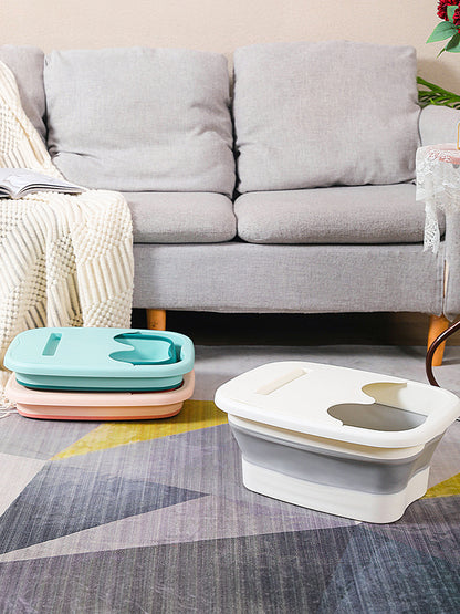 Bain de Pieds Pliable – Bassin de Massage et Spa à Domicile