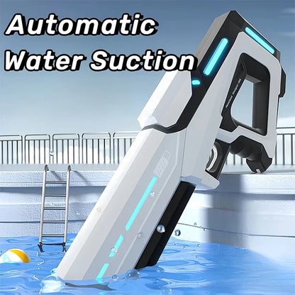 Pistolets à eau électriques pour adultes, puissants, à aspiration automatique, jouet de plage pour l'été et l'extérieur, cadeau pour garçons et enfants