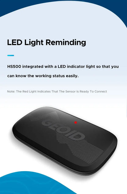 GEOID HS500 Heart Rate Monitor Fitness Equipment Ant Bluetooth Heart Rate Sensor with Chest Strap Tracking LED Light
