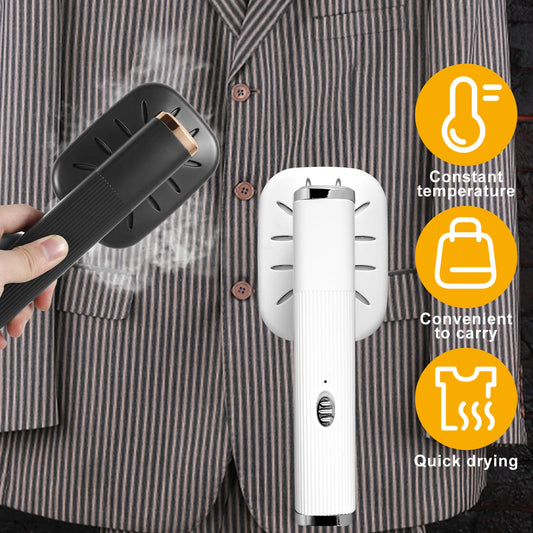 Travel Iron Portable Mini Ironing Machine Garment Steamer Wrinkle Remover Dry and Wet Handheld Steam Iron for Fabric Clothes