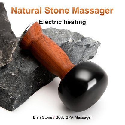 Appareil de Massage Chauffant Guasha – Sans Fil pour Dos, Cou et SPA Thérapie