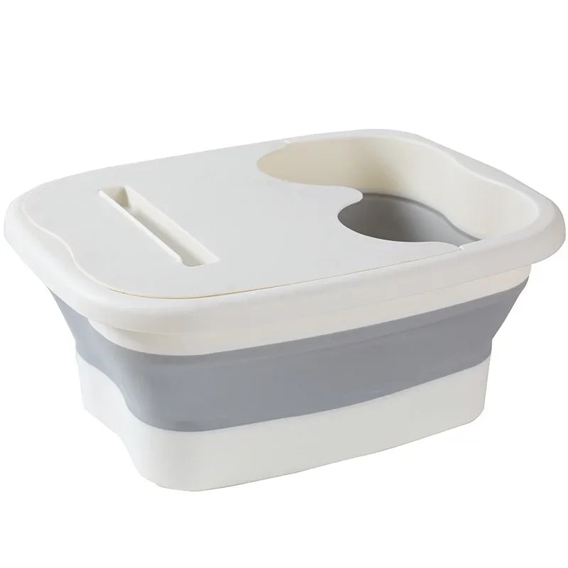 Bain de Pieds Pliable – Bassin de Massage et Spa à Domicile
