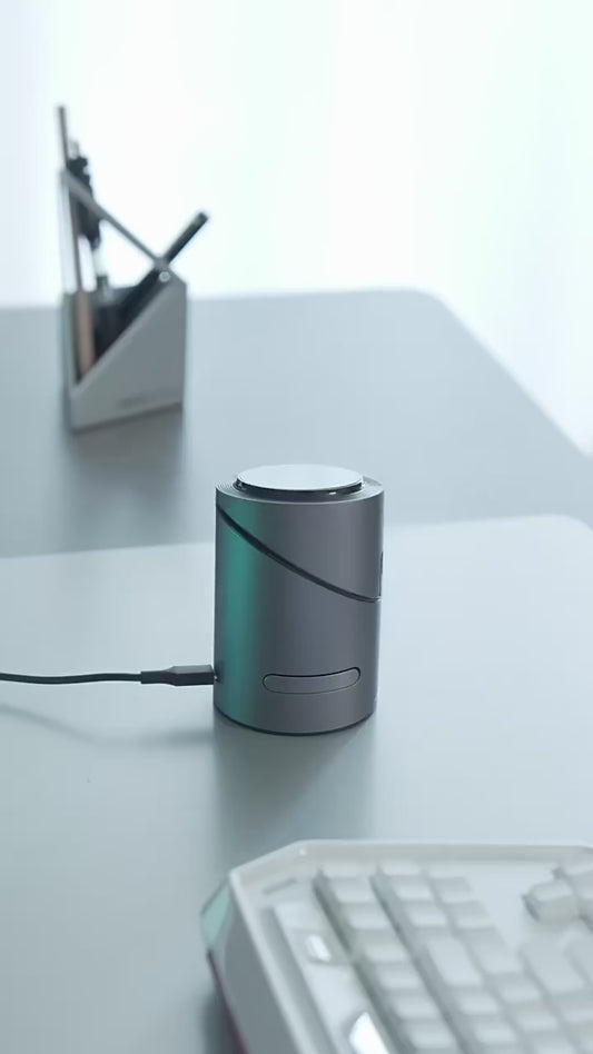 Chargeur sans fil magnétique tactile Android, iPhone, iWatch, Airpods, station de charge rapide